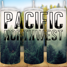 Load image into Gallery viewer, Tree silhouette tumbler