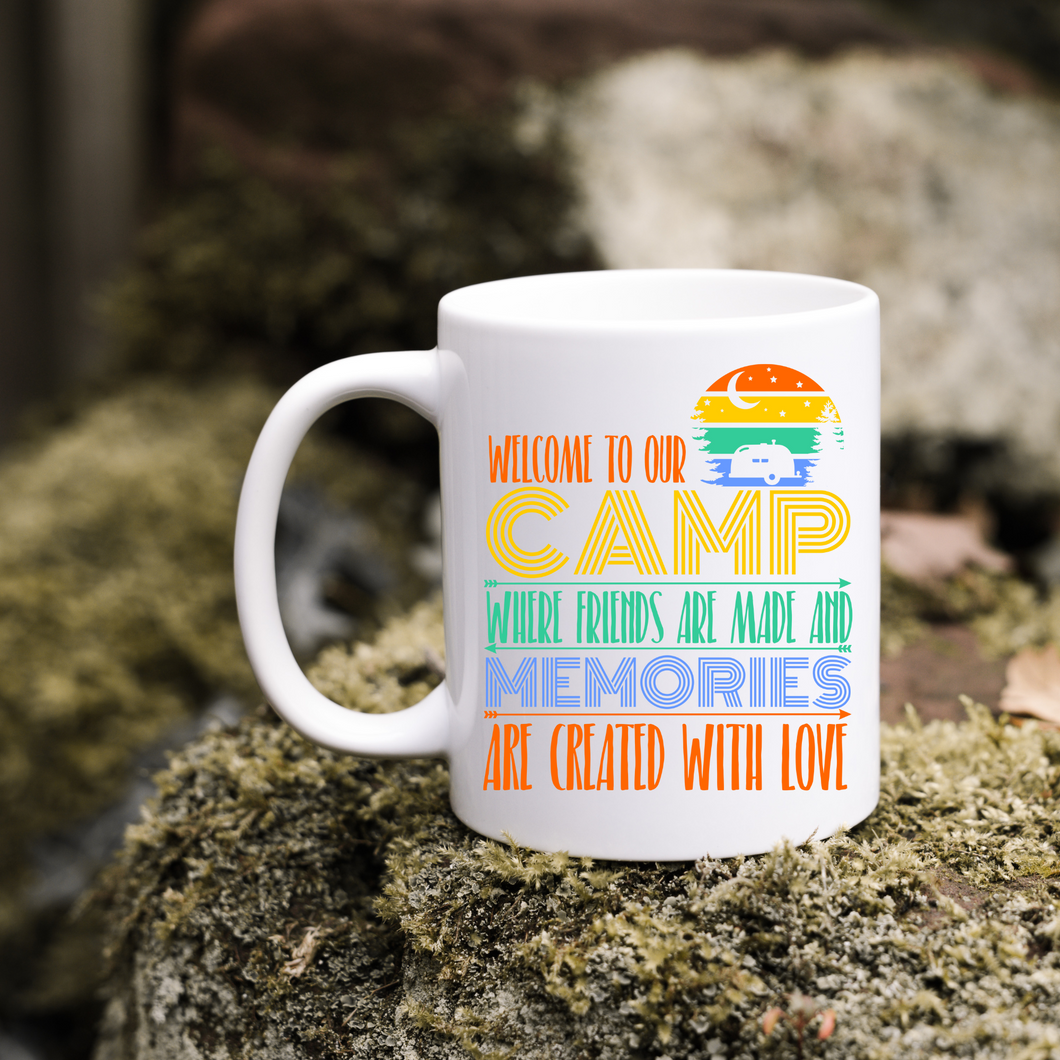 Welcome to our camp mug