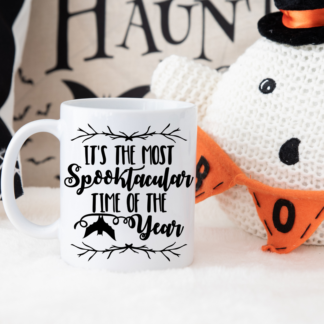 It's the most Spooktacular time of the year Halloween mug