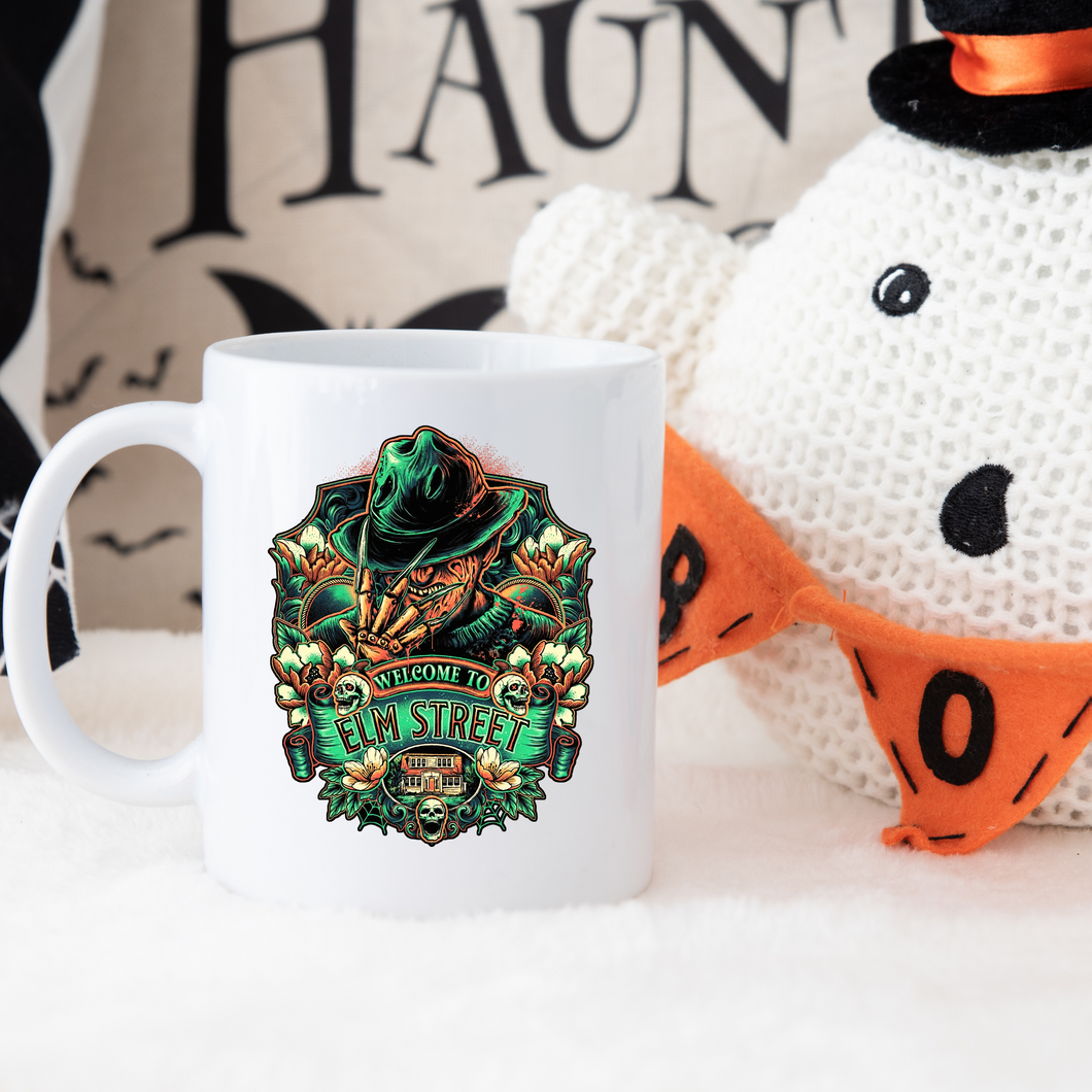 Nightmare on Elm Street Halloween mug