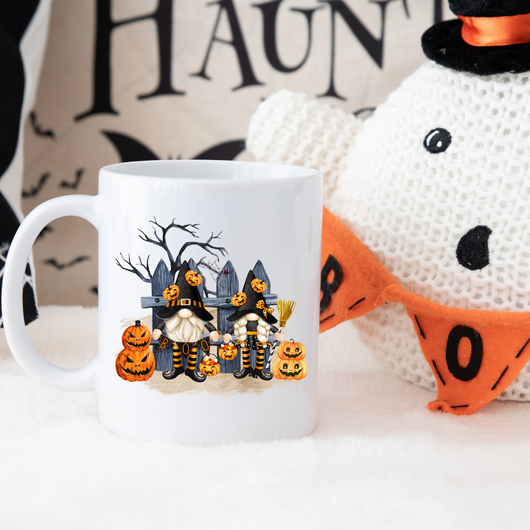 Gnome couple Halloween mug